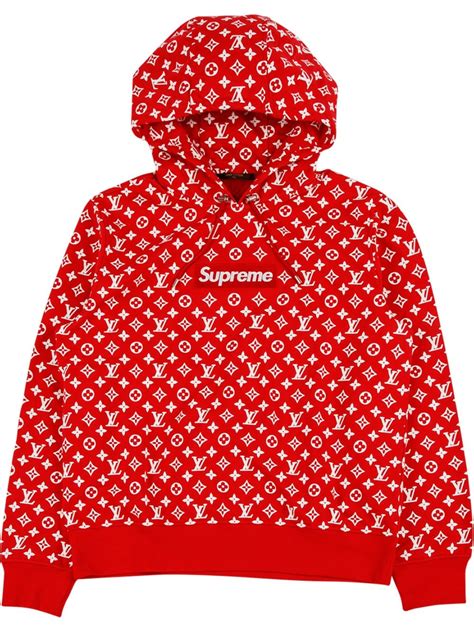 felpa supreme louis vuitton|supreme x louis vuitton check.